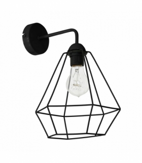 Kinkiet ALMA BLACK 1xE27 Eko-Light MLP8966