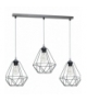 Lampa wisząca BASKET GRAY 3xE27 Eko-Light MLP7217