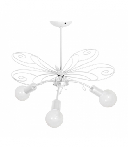 Żyrandol MOTYL 2 WHITE 3xE27 Eko-Light MLP5333