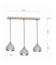 Lampa wisząca DAMA GRAY 3xE27 Eko-Light MLP6350