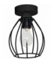 Lampa Sufitowa DON BLACK 1xE27 Eko-Light MLP747