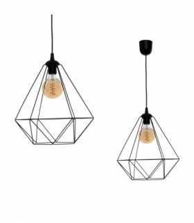 Lampa wisząca BASKET BLACK 1xE27 Eko-Light MLP7214