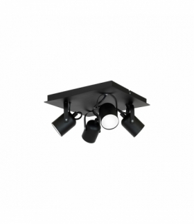 Lampa sufitowa PICO BLACK 4xGU10 Eko-Light MLP997