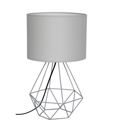 Lampka nocna BASKET GRAY 1xE27 Eko-Light MLP7202