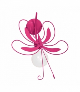 Kinkiet PAŹ DARK PINK 1xE27 Eko-Light MLP5347