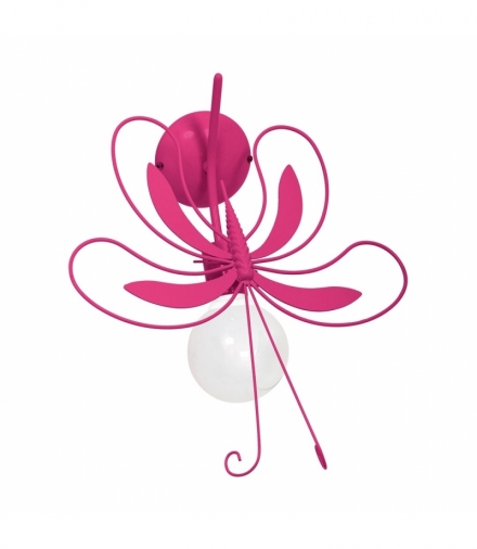 Kinkiet PAŹ DARK PINK 1xE27 Eko-Light MLP5347