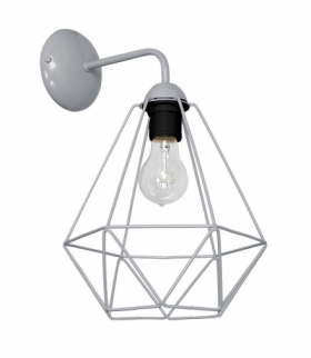 Kinkiet BASKET GRAY 1xE27 Eko-Light MLP7207