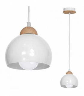 Lampa wisząca DAMA WHITE 1xE27 Eko-Light MLP6440