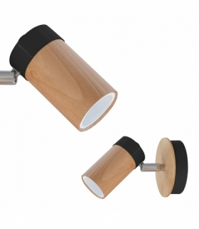 Kinkiet BARON BLACK 1xGU10 Eko-Light MLP9013