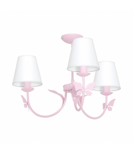 Żyrandol LAMPA DZIECIĘCA ALICE PINK 3xE14 Eko-Light MLP963