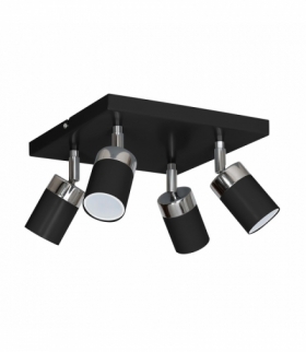 Lampa sufitowa JOKER BLACK 4xGU10 Eko-Light MLP1339