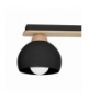 Lampa sufitowa DAMA BLACK 3xE27 Eko-Light MLP6560