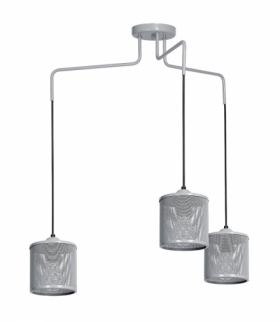 Lampa wisząca LOUISE GREY 3xE27 Eko-Light MLP645