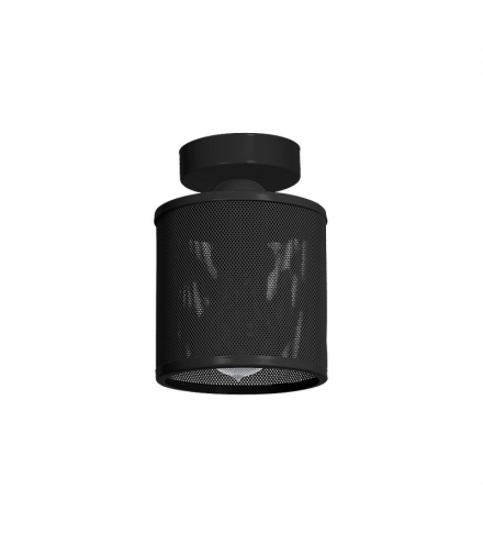 Lampa Sufitowa LOUISE BLACK 1xE27 Eko-Light MLP666
