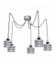 Lampa wisząca LARS GREY 5xE27 Eko-Light MLP788