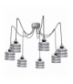 Lampa wiszaca LARS GREY 7xE27 Eko-Light MLP789