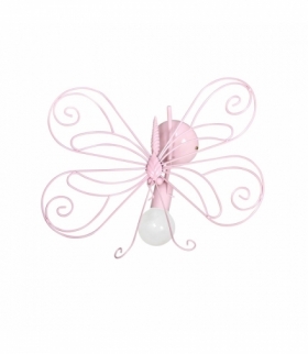 Kinkiet MOTYL 2 PINK 1xE27 Eko-Light MLP3931