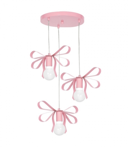 Lampa Wisząca EMMA PINK 3xE27 Eko-Light MLP1040