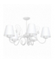 Żyrandol SARA WHITE 5xE14 Eko-Light MLP1049