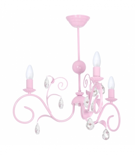 Żyrandol MIA PINK 3xE14 Eko-Light MLP1069