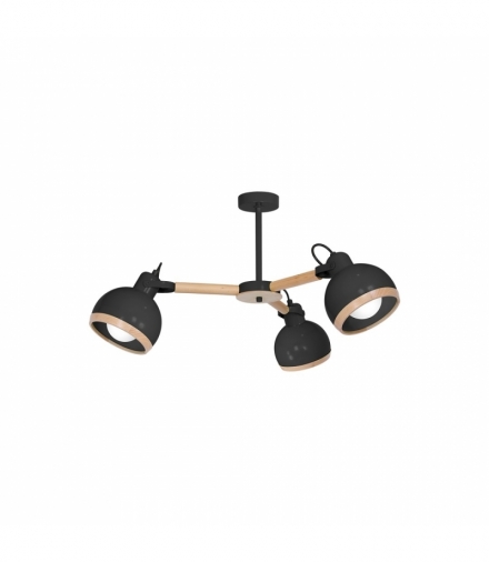 Żyrandol OVAL BLACK 3xE27 Eko-Light MLP8662