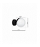 Kinkiet SFERA BLACK 1xE14 Eko-Light MLP8854