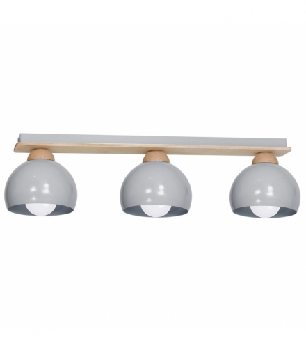 Lampa sufitowa DAMA GRAY 3xE27 Eko-Light MLP6360