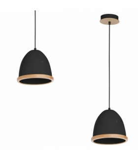 Lampa wisząca STUDIO BLACK 1xE27 Eko-Light MLP8852