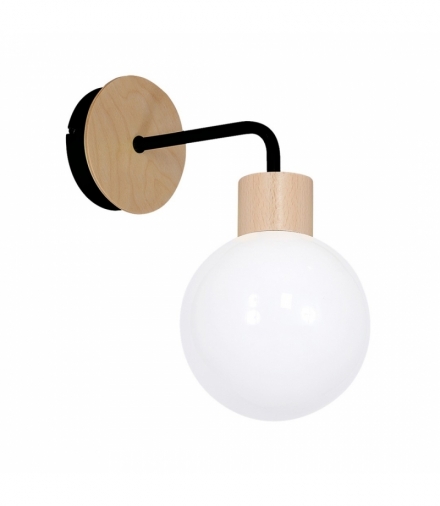 Kinkiet BILA BLACK 1xE27 Eko-Light MLP4338