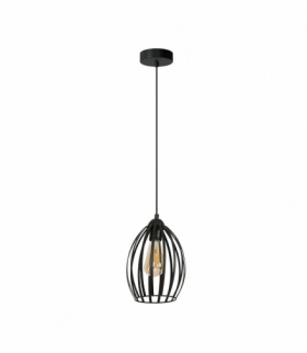 Lampa Wisząca RUSSEL BLACK 1xE27 Eko-Light MLP4731