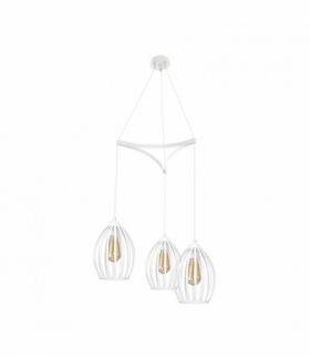 Lampa Wsząca RUSSEL WHITE 3xE27 Eko-Light MLP4737