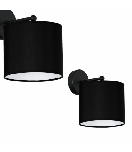 KINKIET BARI BLACK 1xE27 Eko-Light MLP4692