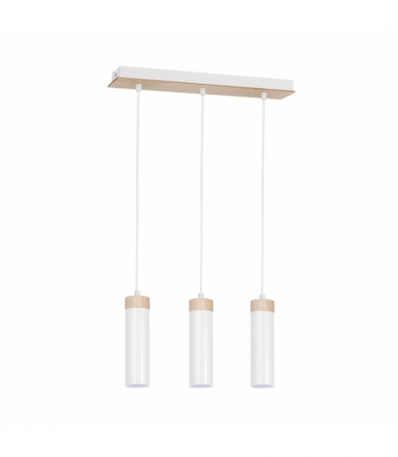 Lampa Wisząca Pedro White 3xGU10 Eko-Light MLP4253