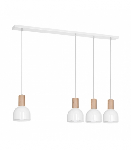 Lampa wisząca DEX WHITE 4xE27 Eko-Light MLP4274