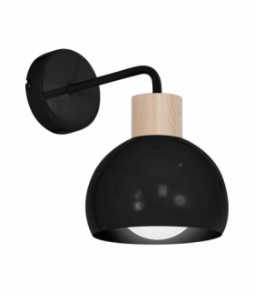 Kinkiet CAPRI BLACK 1xE27 Eko-Light MLP4351