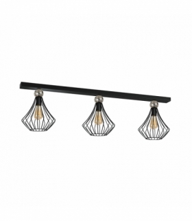 Lampa sufitowa JEWEL BLACK 3x27 Eko-Light MLP4211