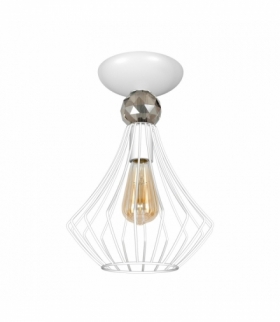 Lampa sufitowa JEWEL WHITE 1xE27 Eko-Light MLP4198