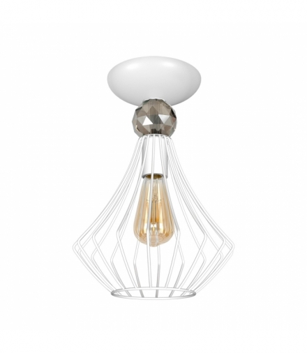 Lampa sufitowa JEWEL WHITE 1xE27 Eko-Light MLP4198