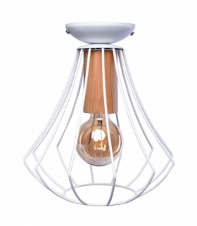 Lampa sufitowa WILL WHITE 1xE27 Eko-Light MLP4180
