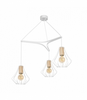Lampa wisząca WILL WHITE 3xE27 Eko-Light MLP4185