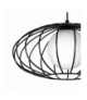 Lampa Wisząca KRONOS BLACK 1xE14 Eko-Light MLP4422