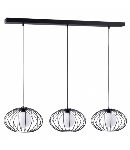 Lampa Wisząca KRONOS BLACK 3xE14 Eko-Light MLP4424