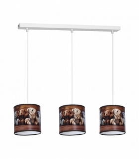 Lampa Wisząca TEDDY BEAR 3xE27 Eko-Light MLP4322