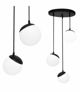 Lampa wisząca SFERA BLACK 3xE14 Eko-Light MLP8868