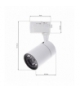 Lampa Sufitowa TRACK LIGHT 12W LED White 4000K Eko-Light ML3915