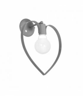 Kinkiet AMORE GREY 1xE27 Eko-Light MLP9821