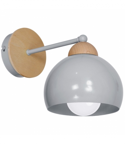 Kinkiet DAMA GRAY 1xE27 Eko-Light MLP6320