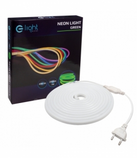 NEON FLEX LED ZIELONY 5M 230V Eko-Light EKF1244