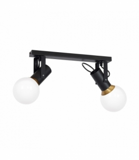 Lampa sufitowa AURIS BLACK 2xE14 Eko-Light MLP4839