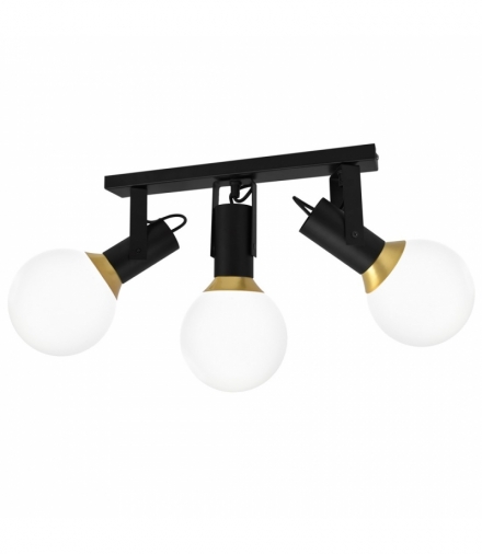 Lampa sufitowa AURIS BLACK 3xE14 Eko-Light MLP4840